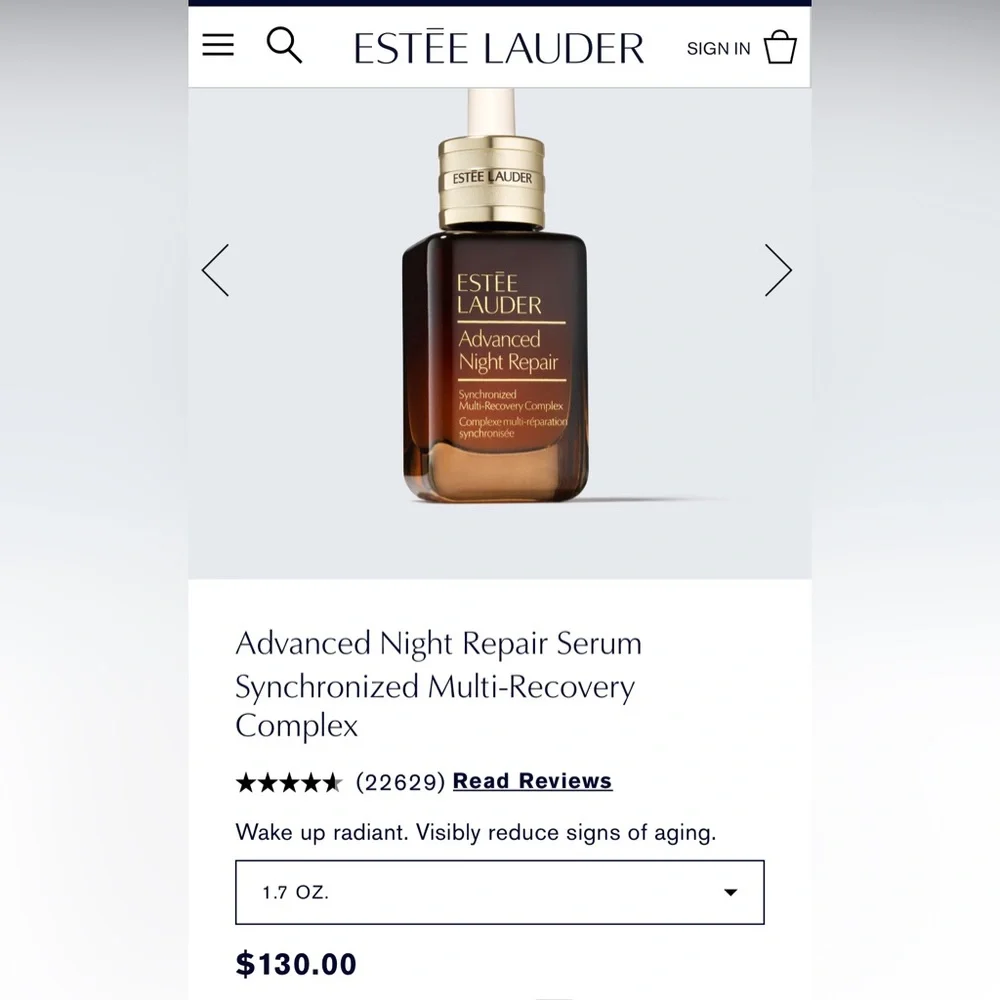 Estee Lauder Advanced Night Repair Serum 1.7 oz (New in Box)